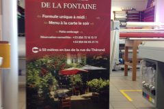 Stop trottoir Les Tables de la Fontaine