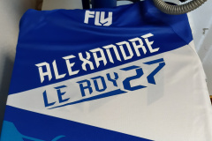 Maillot moto flocage