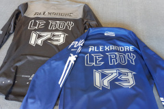 alexandre le roy - flocage maillot moto