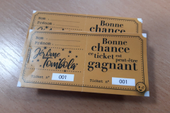 Ticket tombola jerome