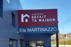 martinazzo refait ta maison adhesif enseigne