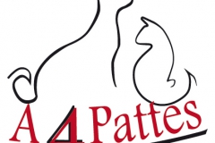 A 4 pattes logo