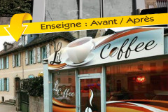 lil coffee avant apres