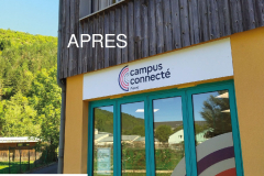 Campus connecté florac avant-après