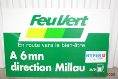 Feu Vert pré-enseigne