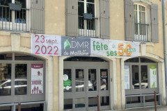 Banderole ADMR maillane
