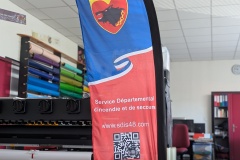 pompier flag drapeau