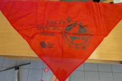 Lycee Chaptal bandana rouge