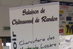 Trépied Salaison de Châteauneuf de Randon