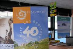 Roll Up 40-ans du parc des cévennes