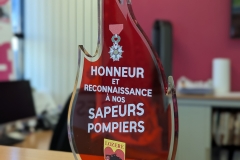 Sapeurs pompers lozere trophée