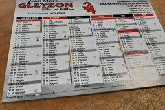 Gleyzon calendrier 2024