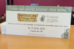 Le plaisir des sens 2025