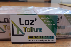 Loz' toiture carte de visite