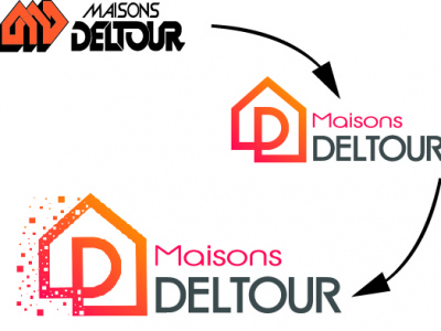 Maison deltour refonte logo