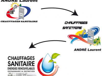 chauffages sanitaire refonte logo