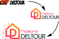 Maison deltour refonte logo