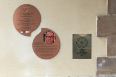 Plaque Inaugurale JL Aigouy