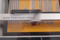 Gravure laser trespa de 12mm