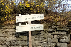 Le Villard panneaux directionnel