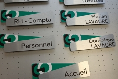 Hugon signaletique porte