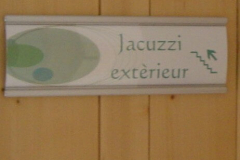 signalétique intérieur Barre Des Cévennes