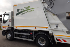 SYMCTOM Lozere Centre camion poubelle