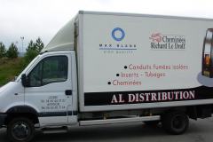 Al distribution camion