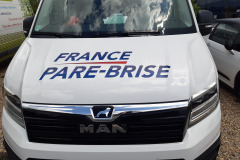 France pare-brise MAN TGE capot