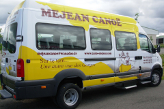 Mini-bus mejean canoë