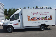 Camion étale Services gourmand