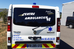 Centre Ambulancier 48 - traffic