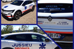 Jussieu secours megane electrique